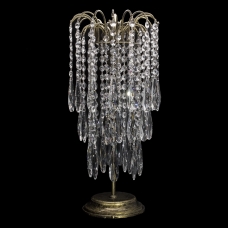 Настольная лампа Зима Капля под бронзу